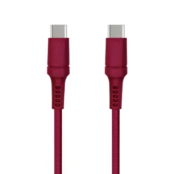 USB-C till USB-C 0,5 m Röd