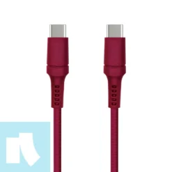 USB-C till USB-C 0,5 m Röd