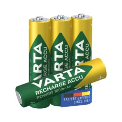 Varta Laddningsbara AAA-batterier 1000 mAh 4-pack