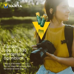 Varta Laddningsbara AA-batterier 2600 mAh 4-pack
