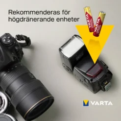 Varta Longlife Max Power AAA-batterier 4-pack