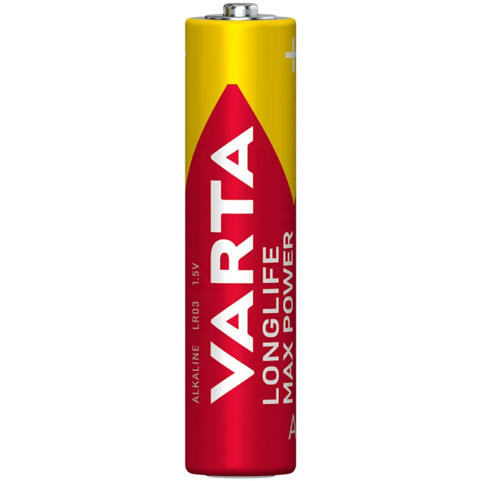 Varta Longlife Max Power AAA-batterier 8-pack