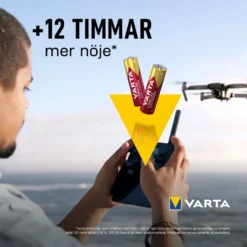 Varta Longlife Max Power AA-batterier 4-pack