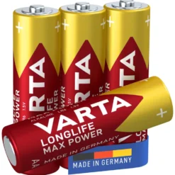 Varta Longlife Max Power AA-batterier 4-pack