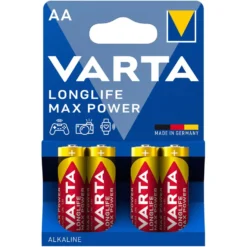 Varta Longlife Max Power AA-batterier 4-pack