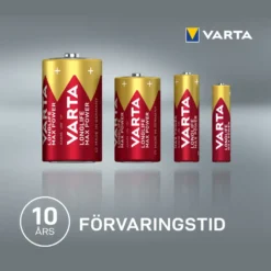 Varta Longlife Max Power C-batterier 2-pack