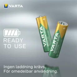Varta Recharge Recycled AA-batterier 2100 mAh 6-pack