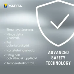 Varta Snabb batteriladdare med övervakning