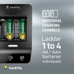 Varta Snabb batteriladdare med övervakning