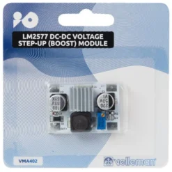 Velleman Ställbar step-up-modul