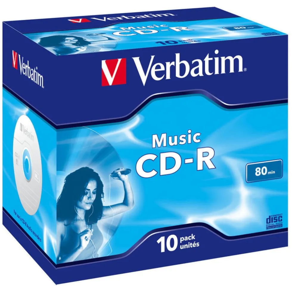 Verbatim CD-R Audio/Music 10-pack