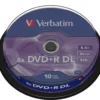 Verbatim DVD+R DL på spindel 10-pack