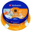 Verbatim DVD-R Inkjet 25-pack
