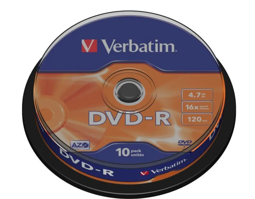 Verbatim DVD-R på spindel 10-pack