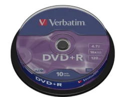 Verbatim DVD+R-skivor 10-pack
