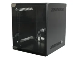 10" väggskåp Svart 6U