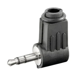 Vinklad 3,5 mm-kontakt Hane Stereo