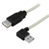 Vinklad USB-adapterkabel