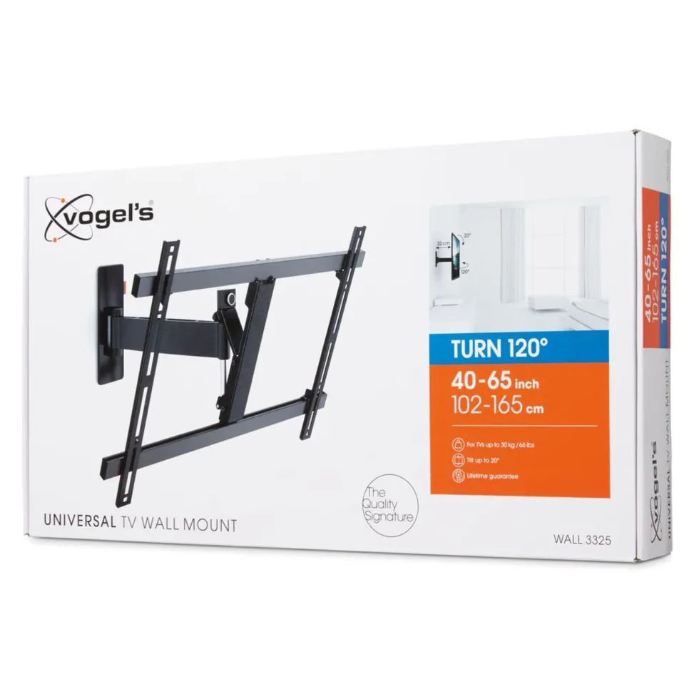 Vogels WALL 3325 full-motion Väggfäste för tv 40" till 65"