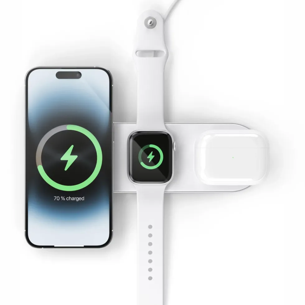 Vonmählen Aura Home 3-i-1 trådlös laddstation med MagSafe