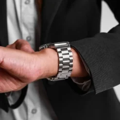 Vonmählen Link Bracelet 2 till Apple Watch 44/45/46/49 mm Silver