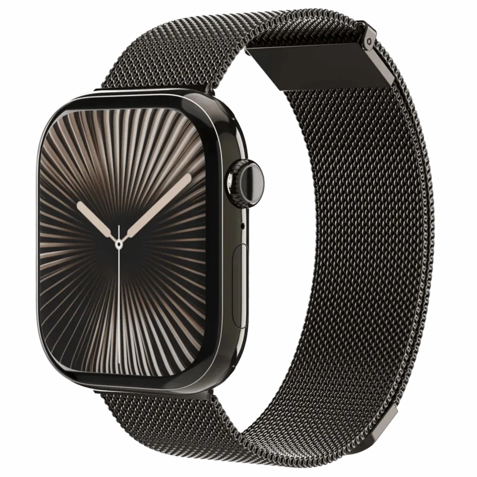 Vonmählen Milanese Loop 2 till Apple Watch 44/45/46/49 mm Granite