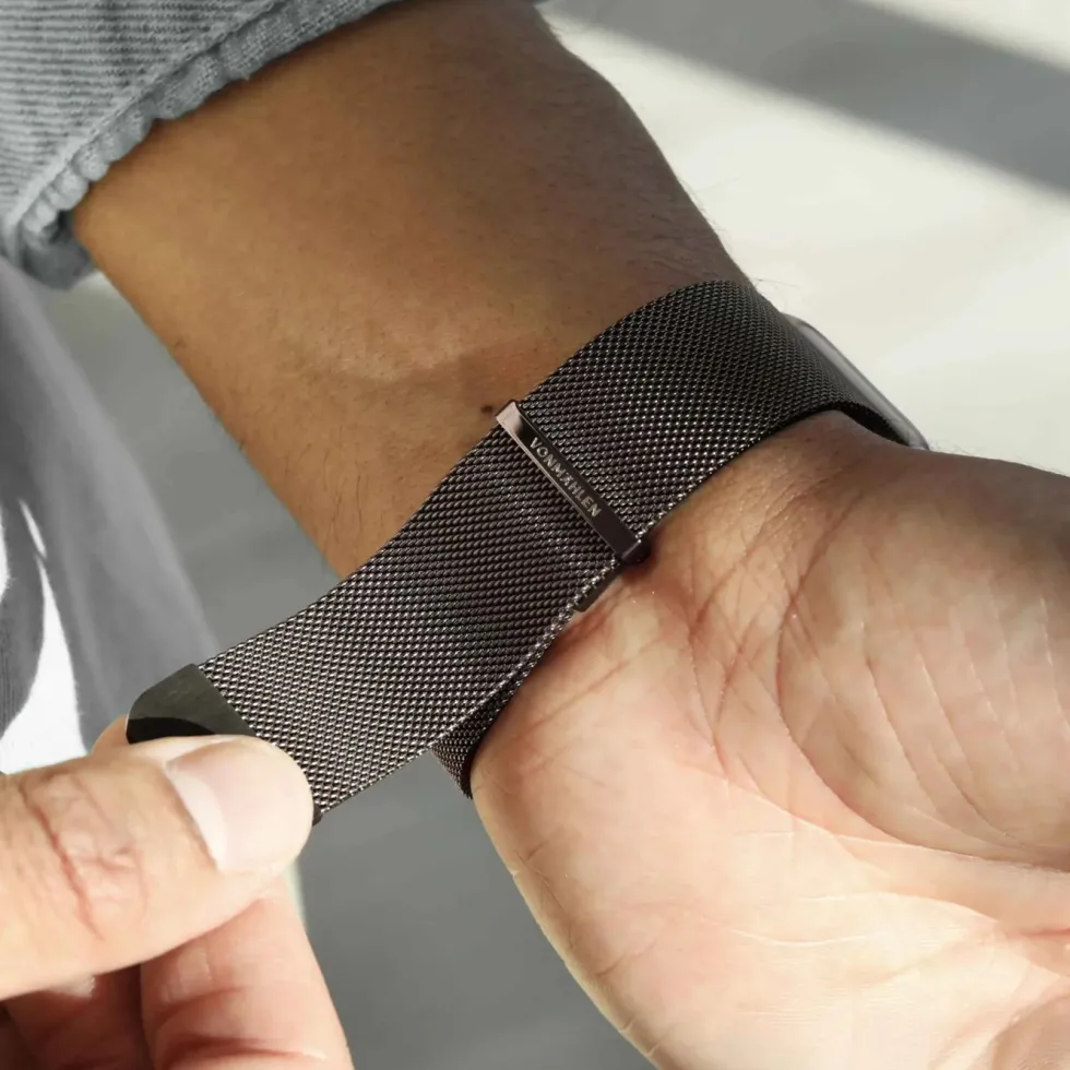 Vonmählen Milanese Loop 2 till Apple Watch 44/45/46/49 mm Granite