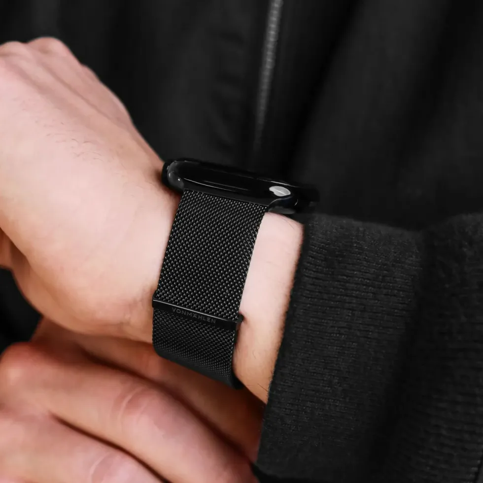 Vonmählen Milanese Loop 2 till Apple Watch 44/45/46/49 mm Black