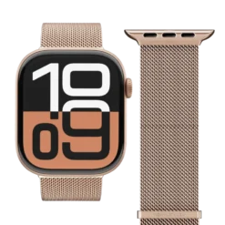 Vonmählen Milanese Loop 2 till Apple Watch 40/41/42 mm Rose Gold