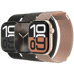 Vonmählen Milanese Loop 2 till Apple Watch 40/41/42 mm Black