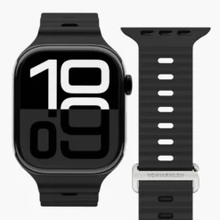 Vonmählen Wave Band 2 till Apple Watch 44/45/46/49 mm Black