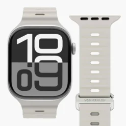 Vonmählen Wave Band 2 till Apple Watch 40/41/42 mm Cream