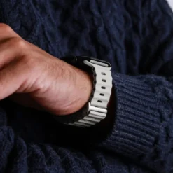 Vonmählen Wave Band 2 till Apple Watch 44/45/46/49 mm Cream