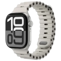 Vonmählen Wave Band 2 till Apple Watch 44/45/46/49 mm Cream