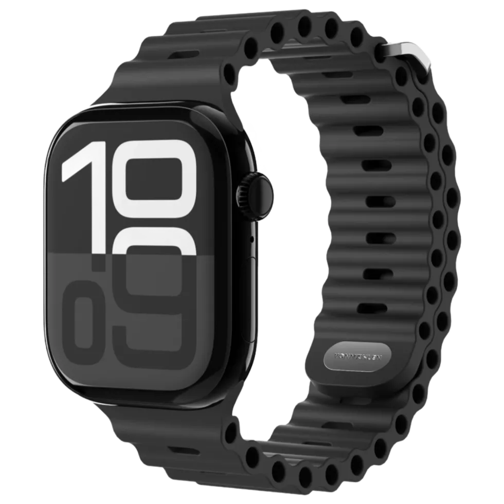 Vonmählen Wave Band 2 till Apple Watch 40/41/42 mm Black