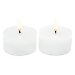 Värmeljus LED stora 2-pack