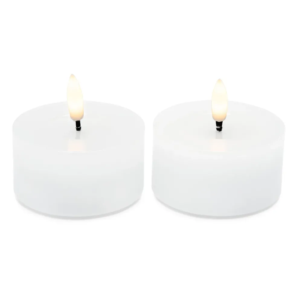 Värmeljus LED stora 2-pack