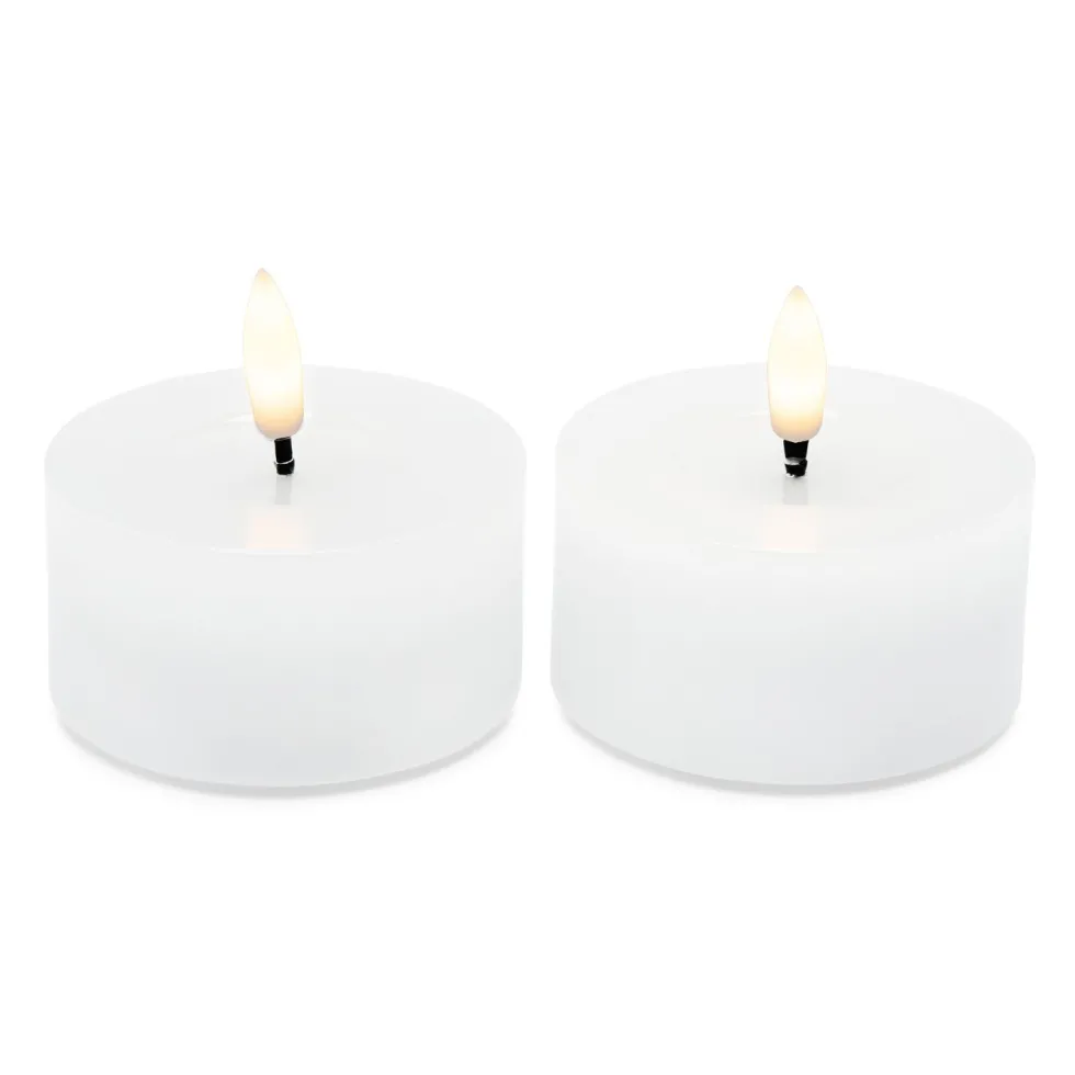Värmeljus LED stora 2-pack