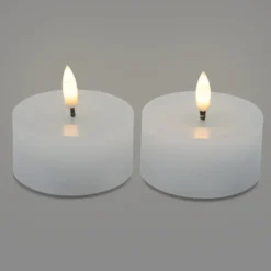 Värmeljus LED stora 2-pack