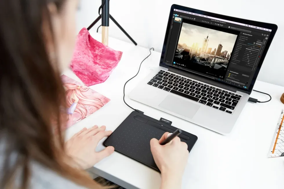 Wacom Intuos S Bluetooth ritplatta 152x95 mm