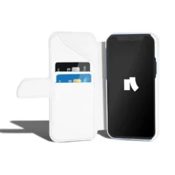 Wallet Case Solo 502 till iPhone 12 mini Vit