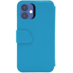 Wallet Case Solo 502 till iPhone 12 mini Blå
