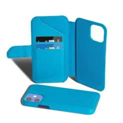 Wallet Case Solo 502 till iPhone 12 mini Blå