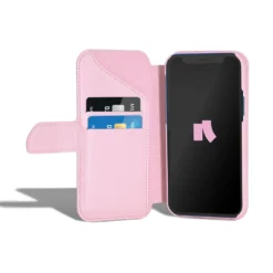 Wallet Case Solo 502 till iPhone 12 mini Rosa