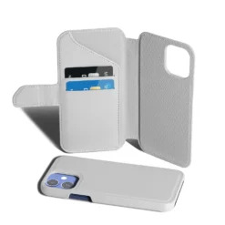 Wallet Case Solo 502 till iPhone 12 mini Grå