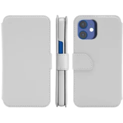 Wallet Case Solo 502 till iPhone 12 mini Grå
