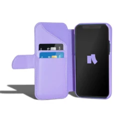 Wallet Case Solo 502 till iPhone 12 mini Lila