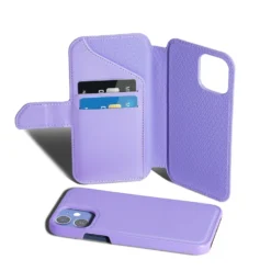 Wallet Case Solo 502 till iPhone 12 mini Lila
