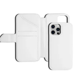 Wallet Case Solo 503 till iPhone 12 och 12 Pro Vit