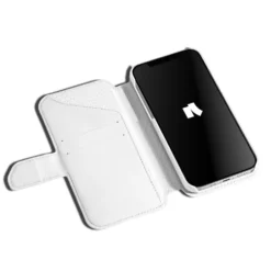 Wallet Case Solo 503 till iPhone 12 och 12 Pro Vit